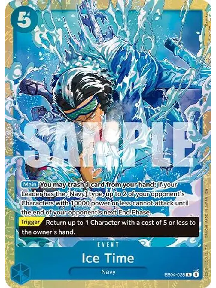 EB04-028 (Alternate Art) Ice Time 1