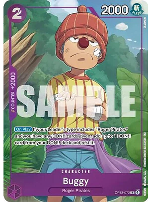 OP13-072 (Alternate Art) Buggy