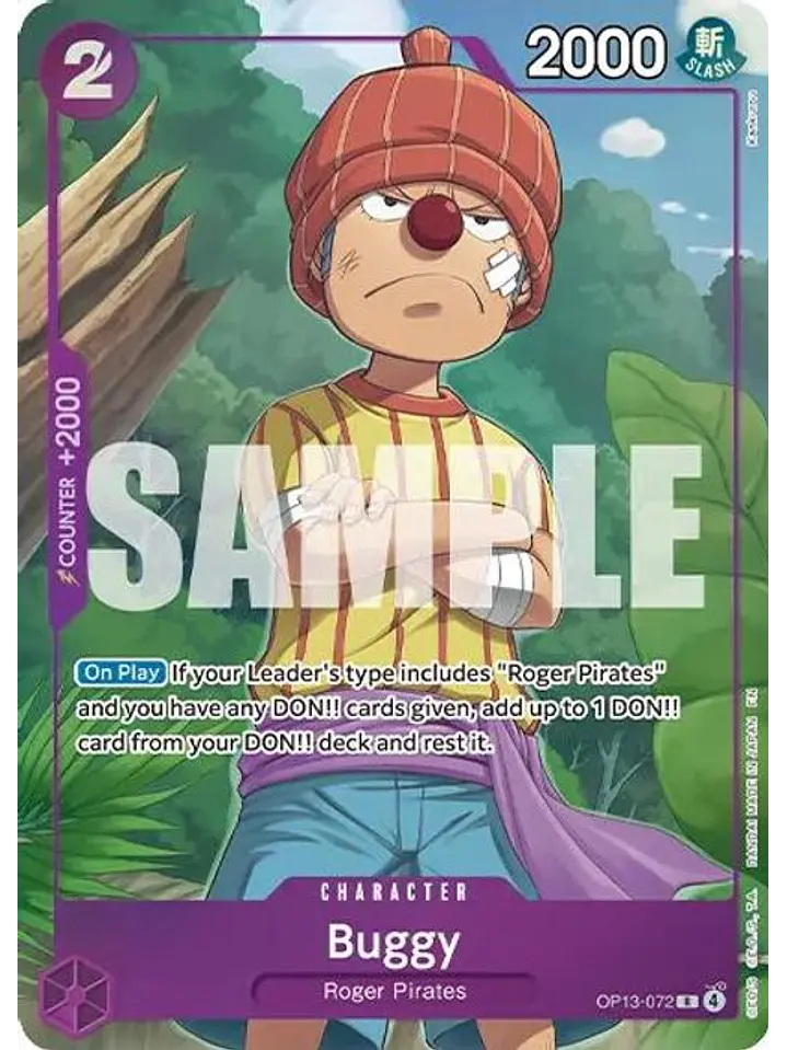 OP13-072 (Alternate Art) Buggy 1