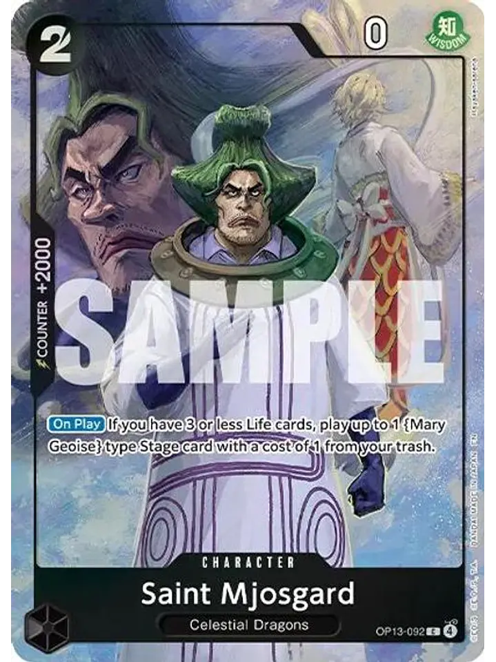 OP13-092 (Alternate Art) Saint Mjosgard 1