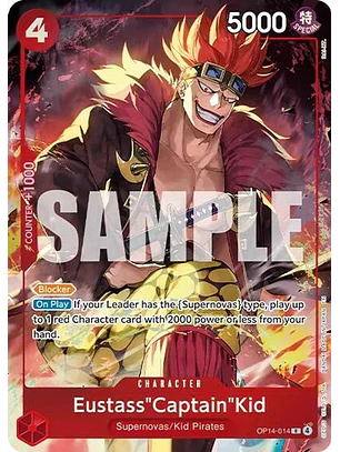 OP14-014 (Alternate Art) Eustass