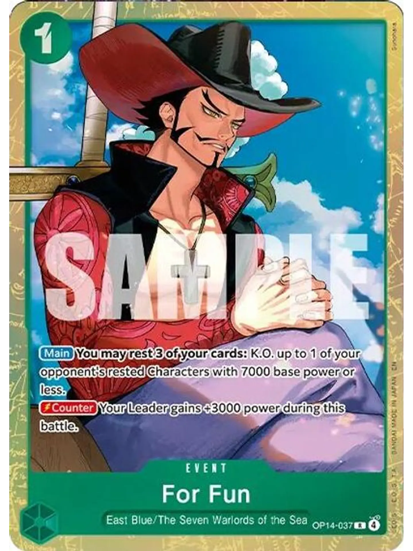 OP14-037 (Alternate Art) For Fun 1