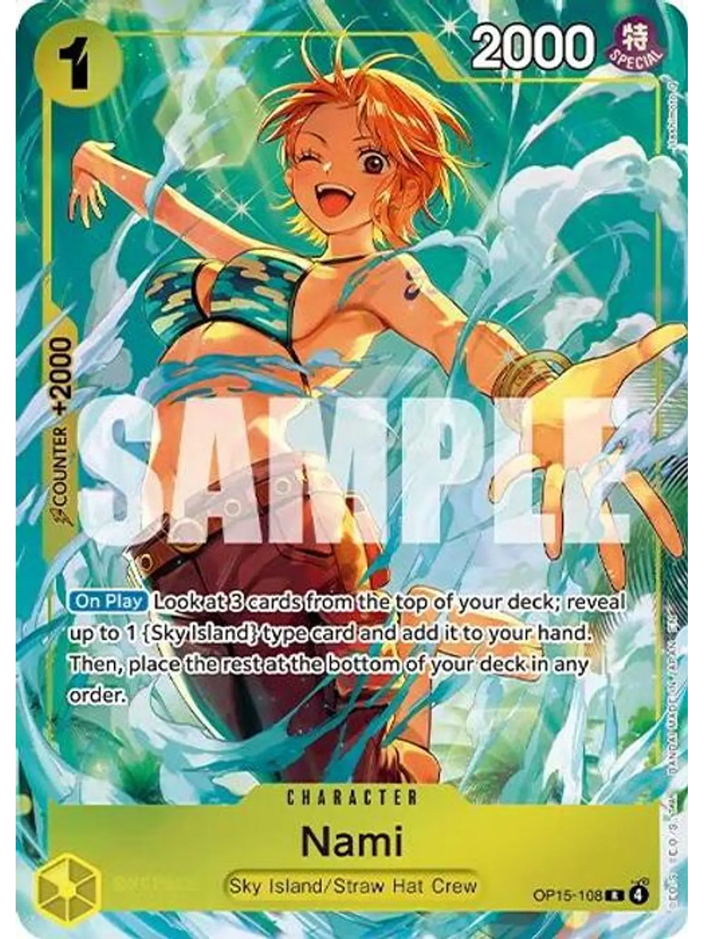 OP15-108 (Alternate Art) Nami 1