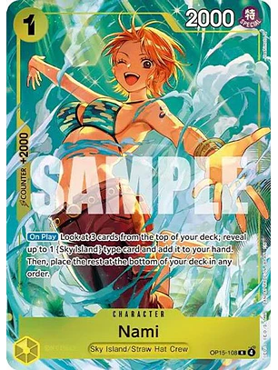OP15-108 (Alternate Art) Nami
