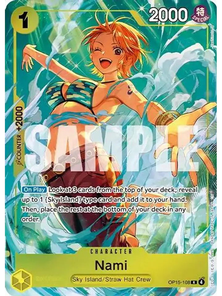 OP15-108 (Alternate Art) Nami 1
