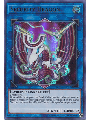 Security Dragon - DUPO-EN037 - Ultra Rare Unlimited