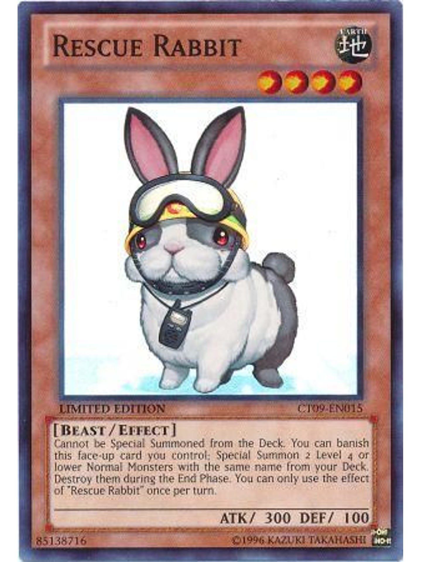 Rescue Rabbit - CT09-EN015 - Super Rare 1