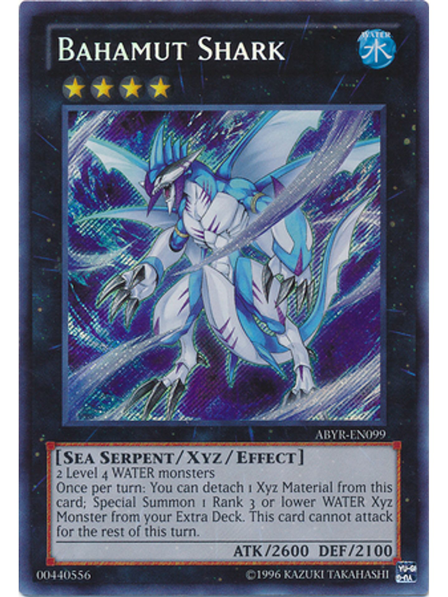 Bahamut Shark - ABYR-EN099 - Secret Rare Unlimited 1
