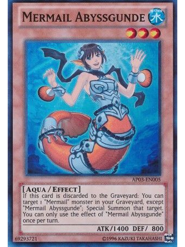 Mermail Abyssgunde - AP03-EN005 - Super Rare 1