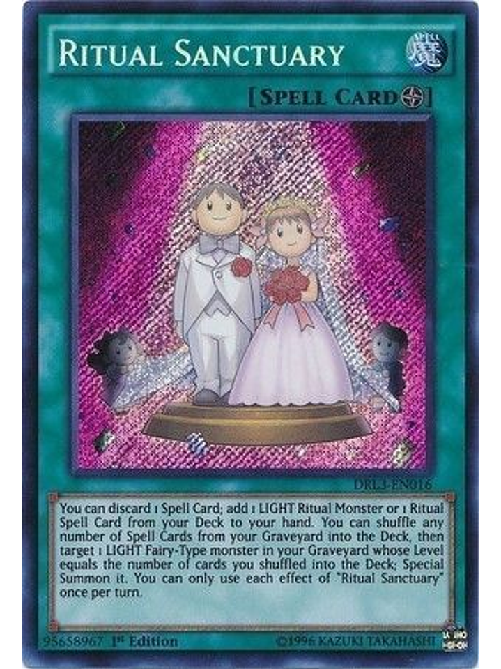 Ritual Sanctuary - DRL3-EN016 - Secret Rare 1st Edition 1