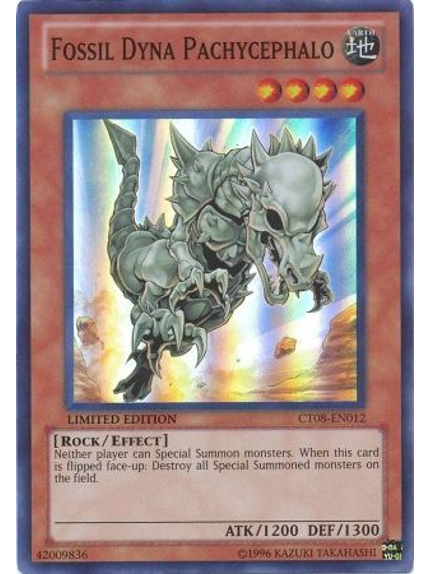 Fossil Dyna Pachycephalo - CT08-EN012 - Super Rare 1