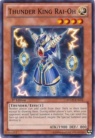 Thunder King Rai-Oh - RYMP-EN074 - Common 1st Edition
