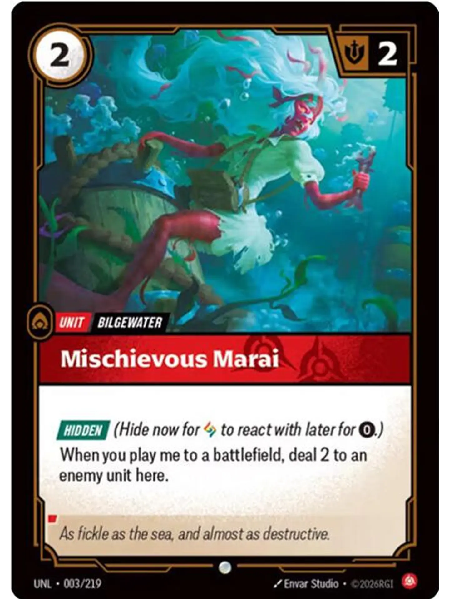 003/219 C Mischievous Marai 1