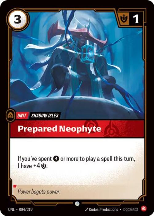 004/219 C Prepared Neophyte