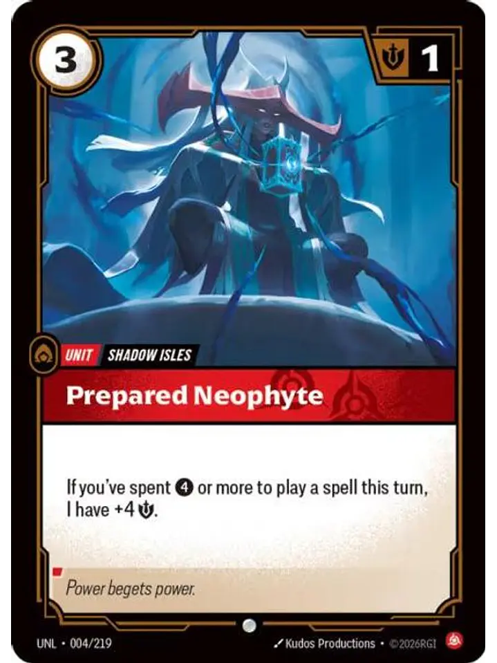 004/219 C Prepared Neophyte 1