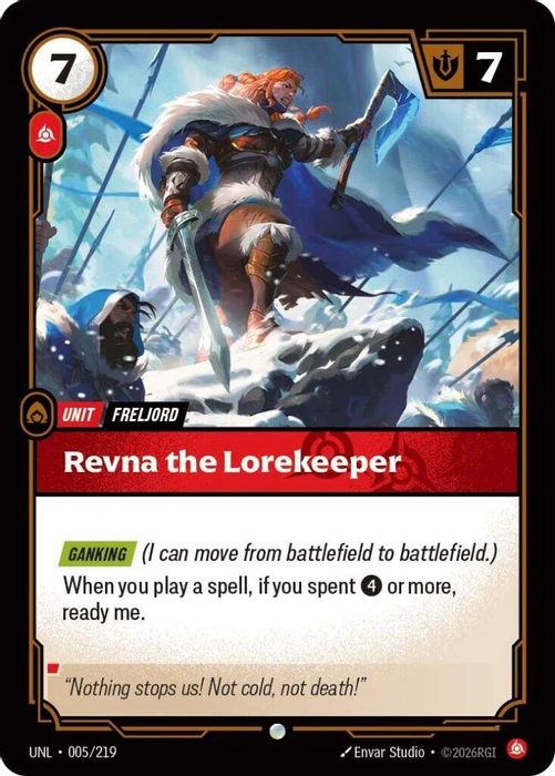 005/219 C Revna the Lorekeeper