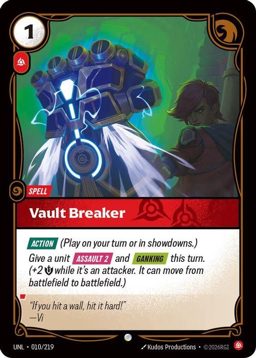 010/219 C Vault Breaker