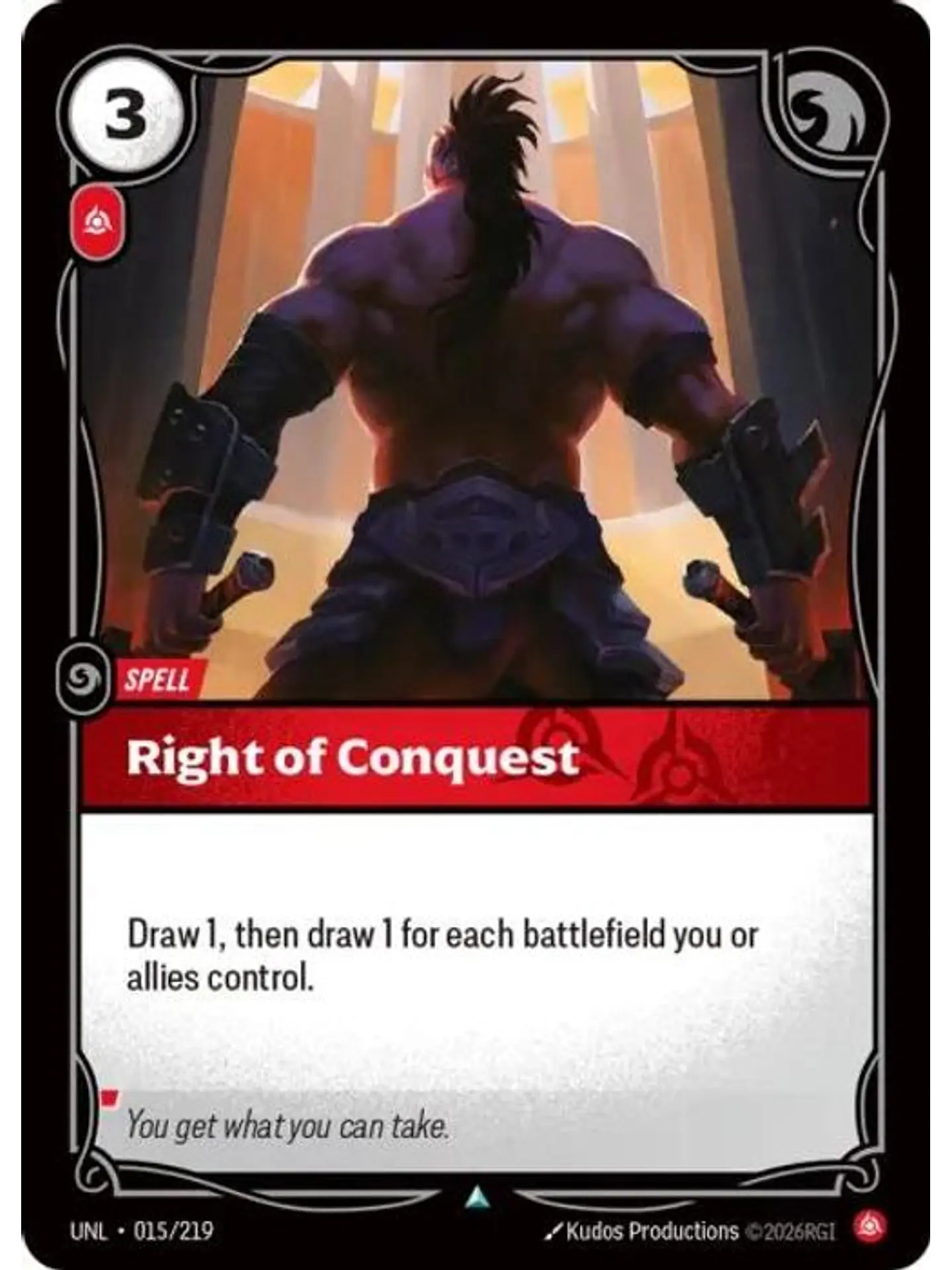 015/219 U Right of Conquest 1