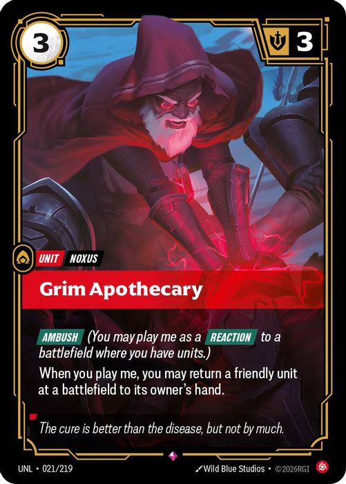 021/219 R Grim Apothecary