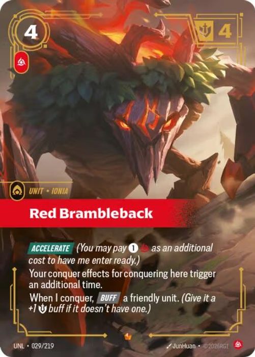 029/219 Epic Red Brambleback