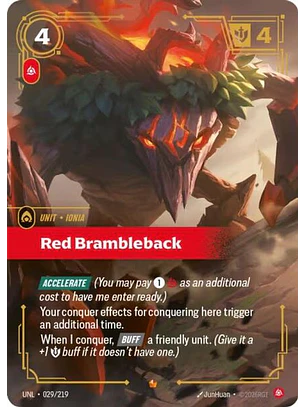 029/219 Epic Red Brambleback