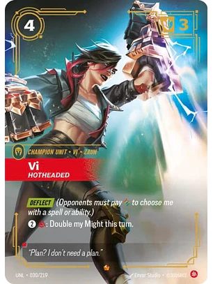 030/219 Epic Vi - Hotheaded