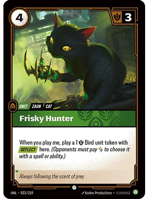 033/219 C Frisky Hunter