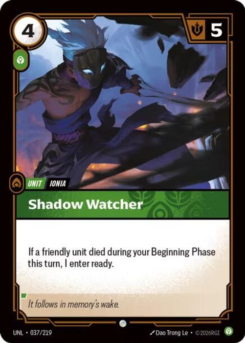Shadow Watcher - 037/219 - Common (Inglés NM)