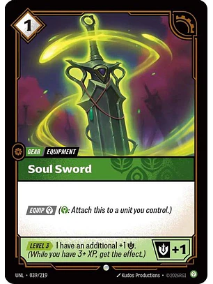 039/219 C Soul Sword