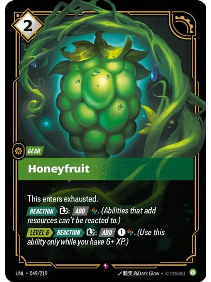 049/219 R Honeyfruit 1