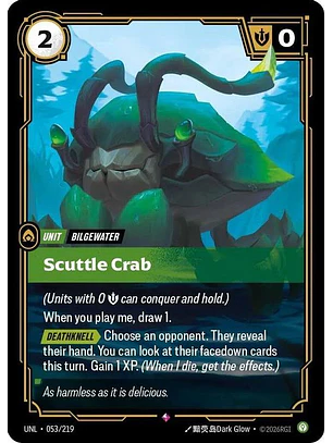 053/219 R Scuttle Crab
