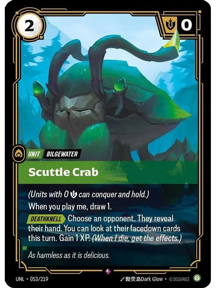 053/219 R Scuttle Crab 1