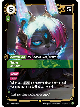 055a/219 (Alternate Art) Vex - Mocking