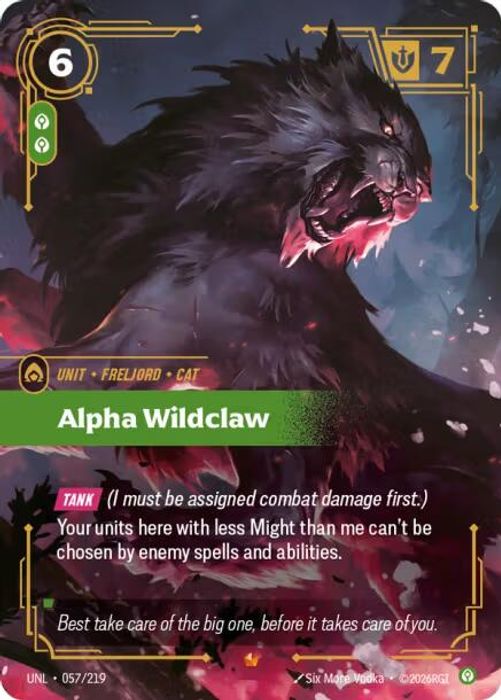 057/219 Epic Alpha Wildclaw