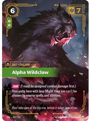 057/219 Epic Alpha Wildclaw