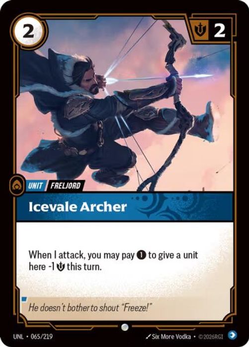 065/219 C Icevale Archer