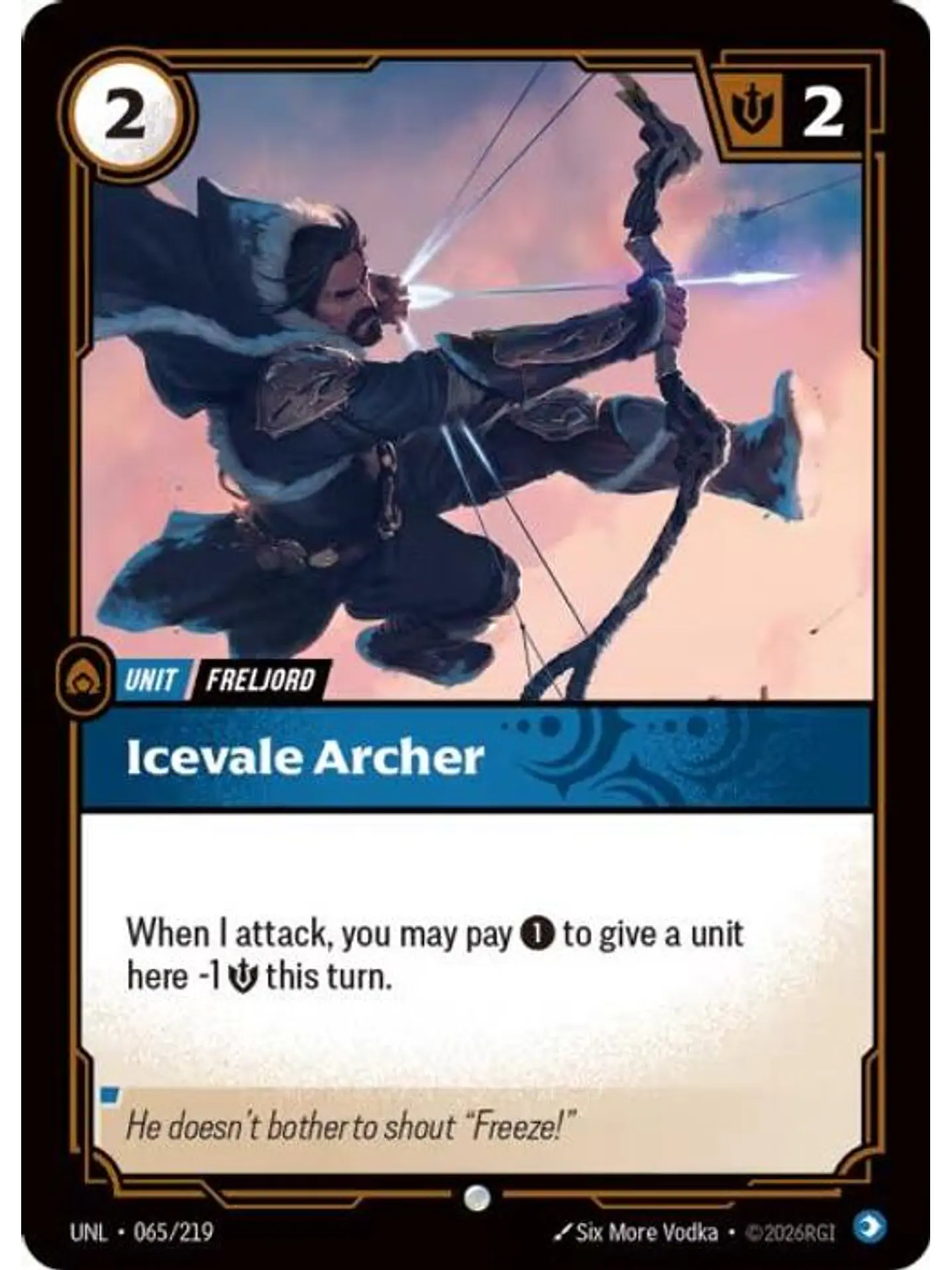 065/219 C Icevale Archer 1