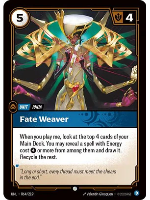 064/219 C Fate Weaver