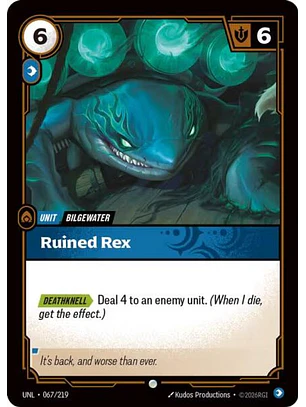 067/219 C Ruined Rex