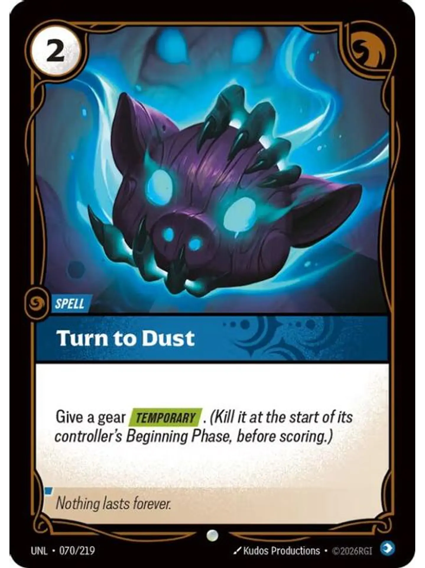 070/219 C Turn to Dust 1
