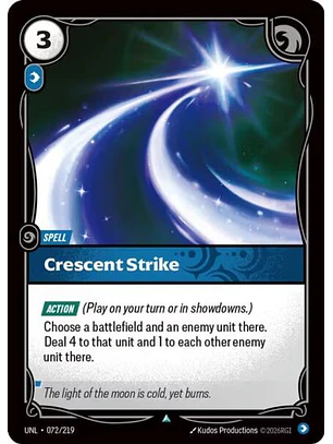 072/219 U Crescent Strike