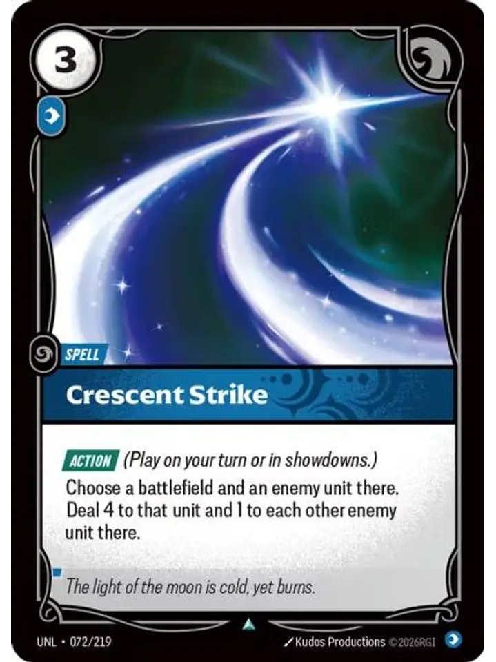 072/219 U Crescent Strike 1