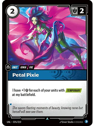 076/219 C Petal Pixie