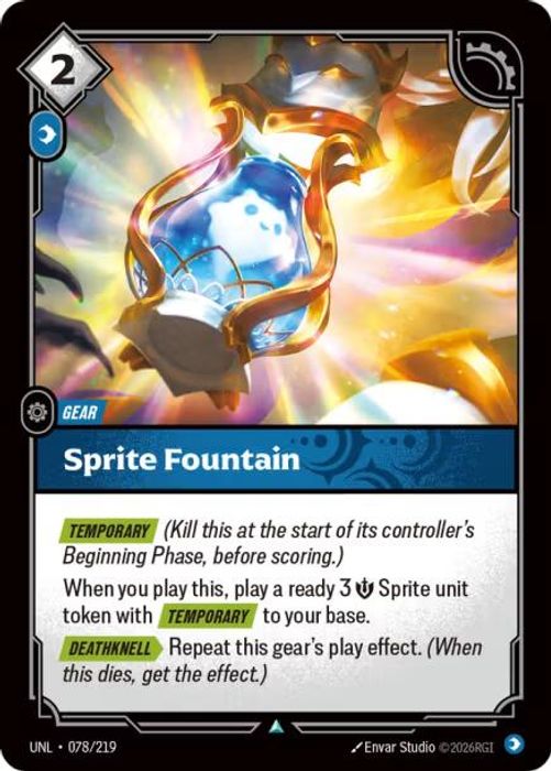 078/219 U Sprite Fountain