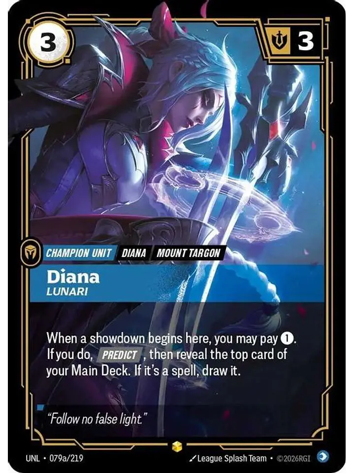 079a/219 (Alternate Art) Diana - Lunari 1