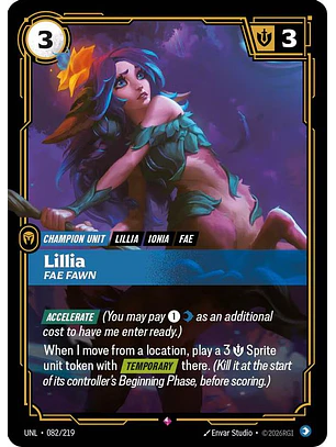 082/219 R Lillia - Fae Fawn