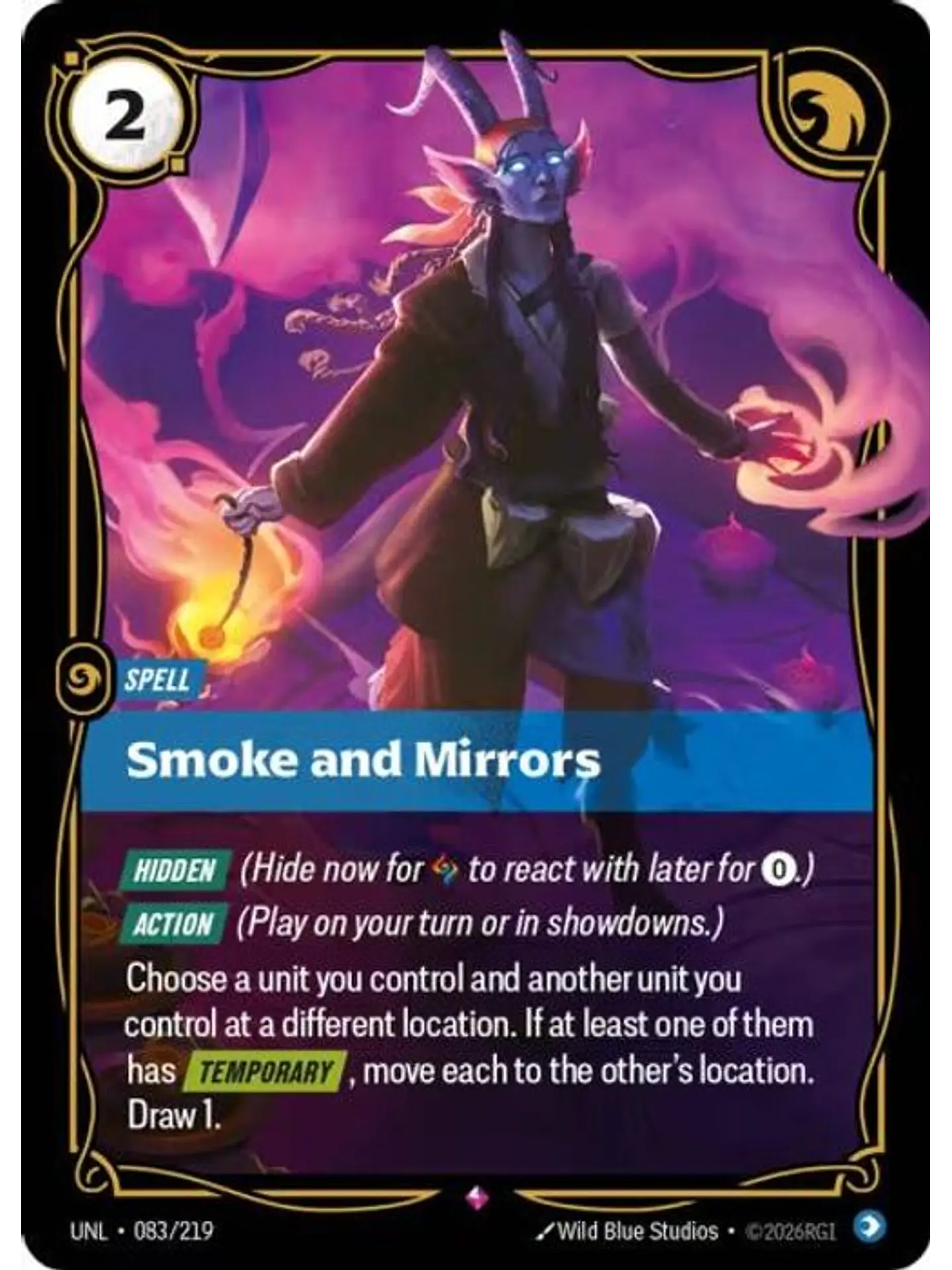 083/219 R Smoke and Mirrors 1