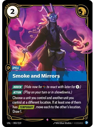 083/219 R Smoke and Mirrors