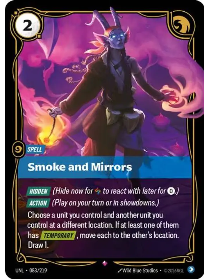 083/219 R Smoke and Mirrors 1