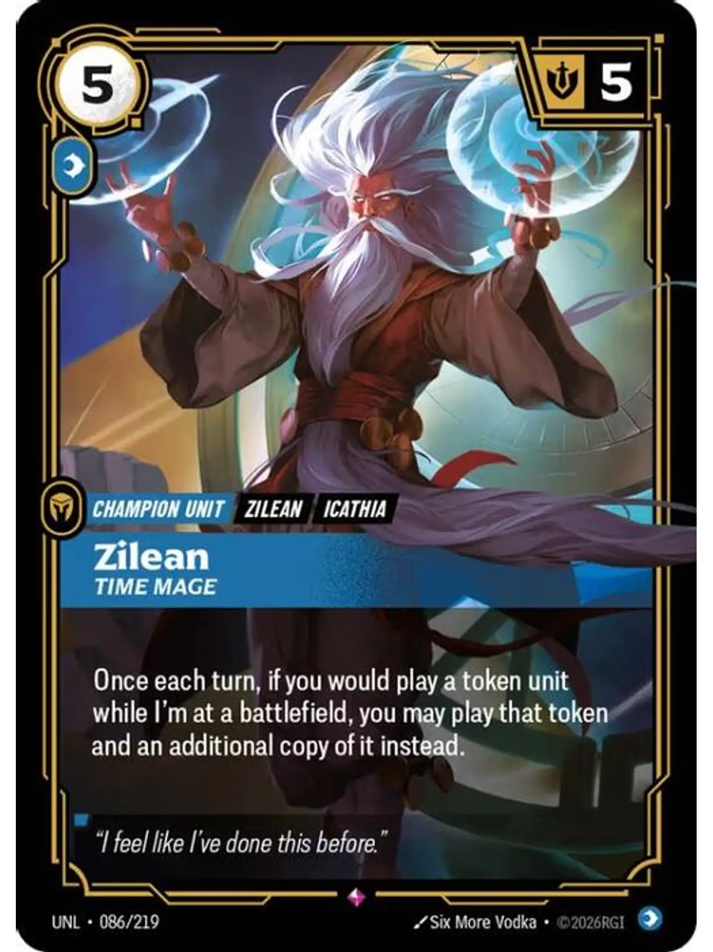 086/219 R Zilean - Time Mage 1
